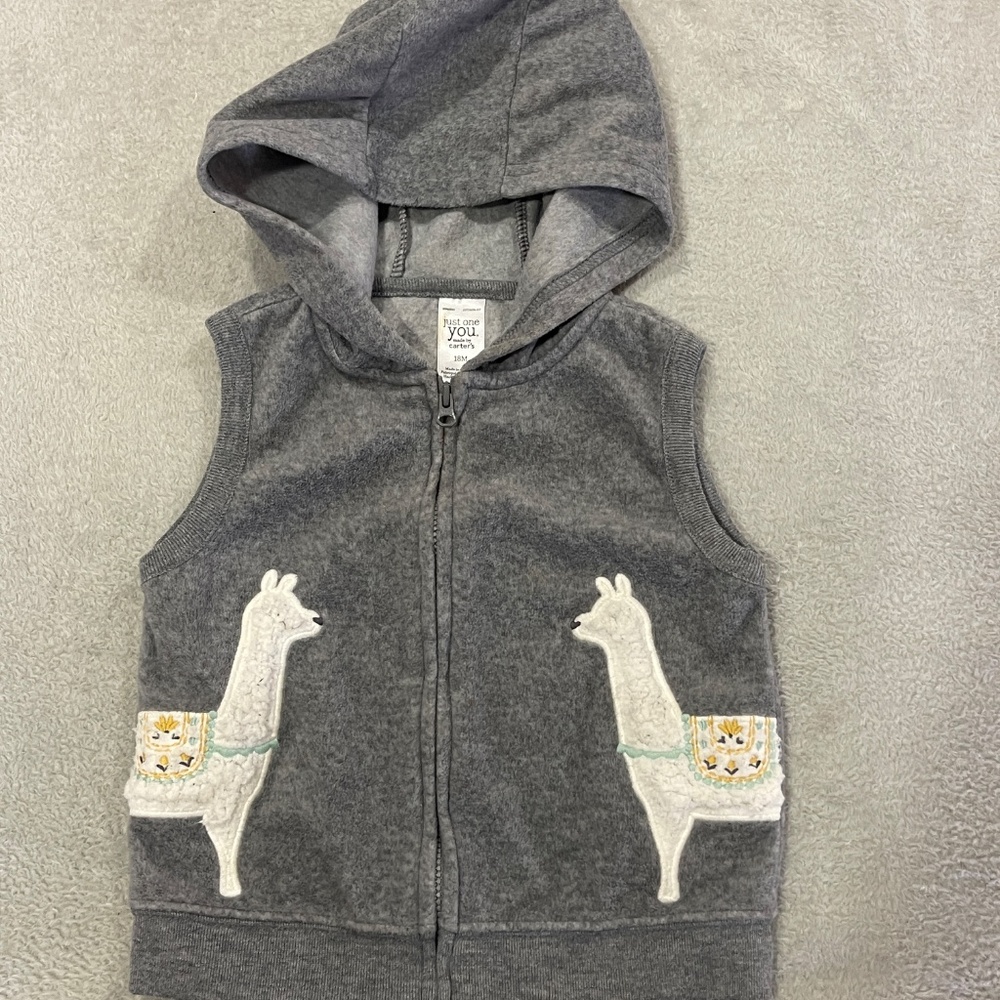 Girls 12-18 Months Jacket and Vest Bundle - Picture 8 of 12